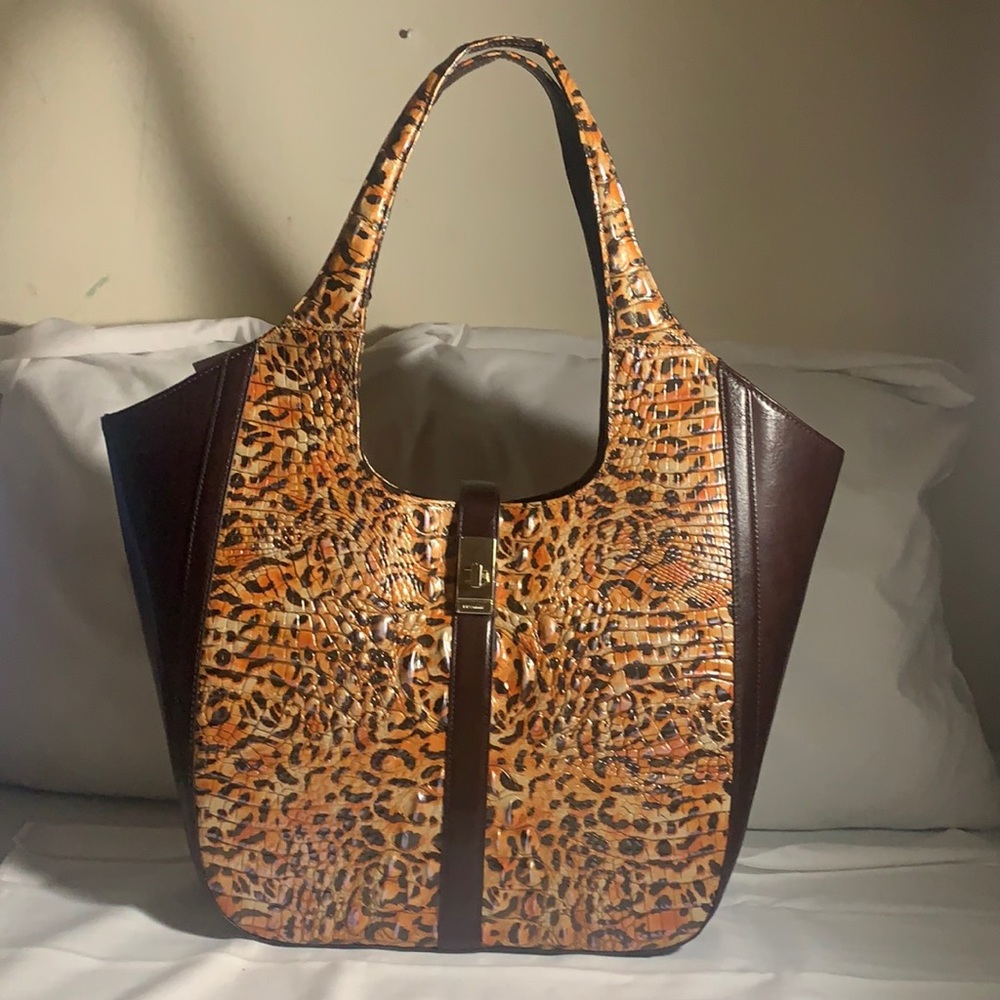 BRAHMIN BERGAMOT COLLECTION CARLA TOTE BAG
